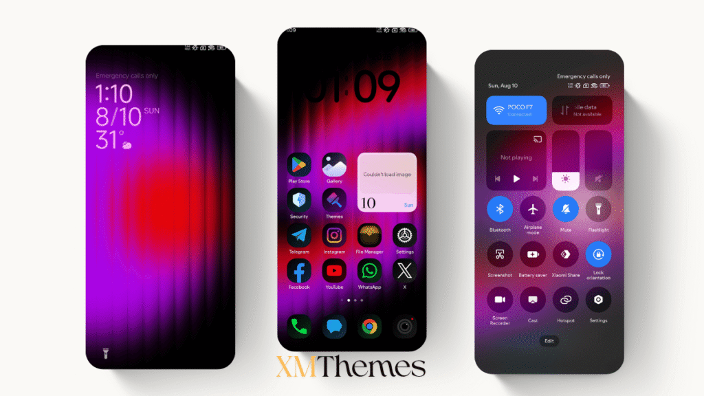 XMThemes 100 3 FillDark02 HyperOS Theme
