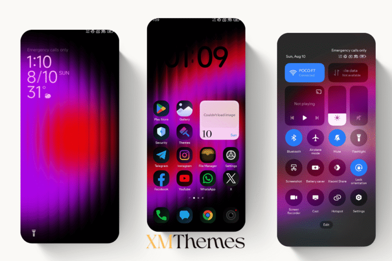 FillDark02 HyperOS Theme for Xiaomi Devices
