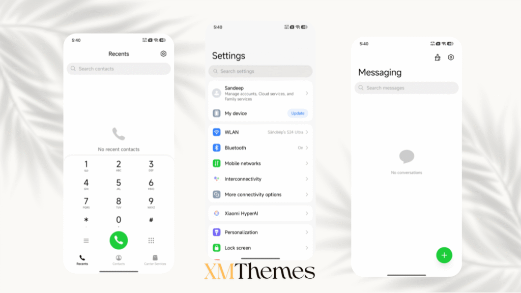 XMThemes 12 1 HOST-N.126 HyperOS Theme