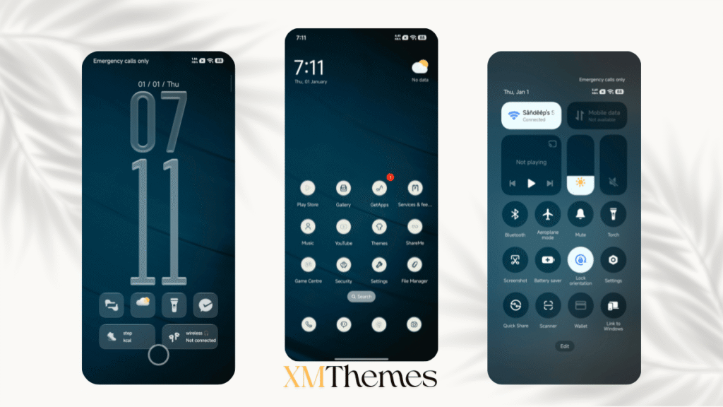 Quick Silver HyperOS Theme for Xiaomi Devices 2 XMThemes 13 Quick Silver HyperOS Theme
