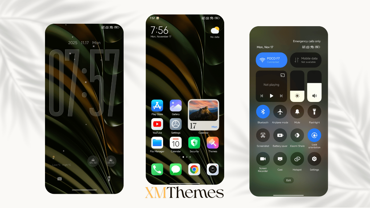 Midnight Gold HyperOS Theme