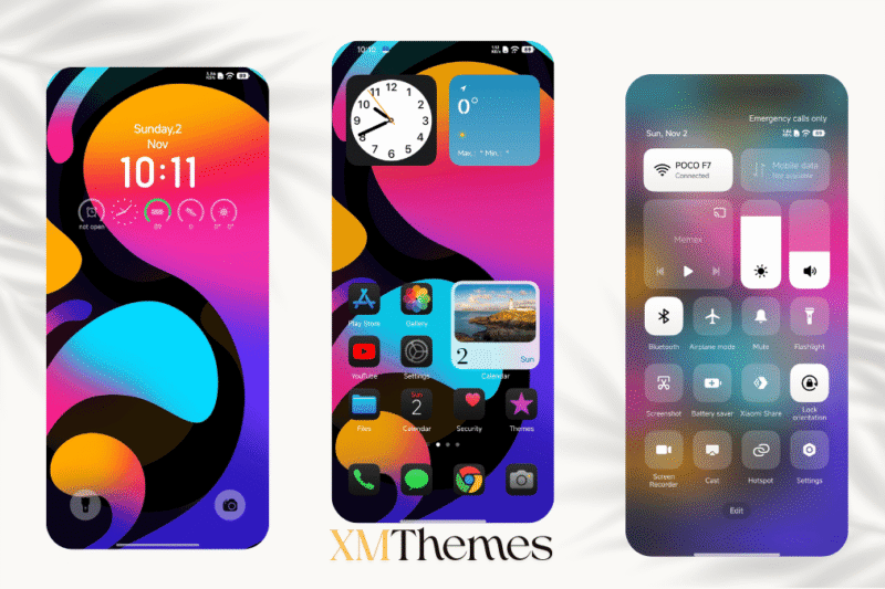 Memex HyperOS Theme for Xiaomi Devices