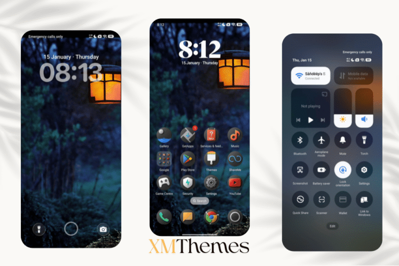 AJ Dark HyperOS Theme for Xiaomi Devices