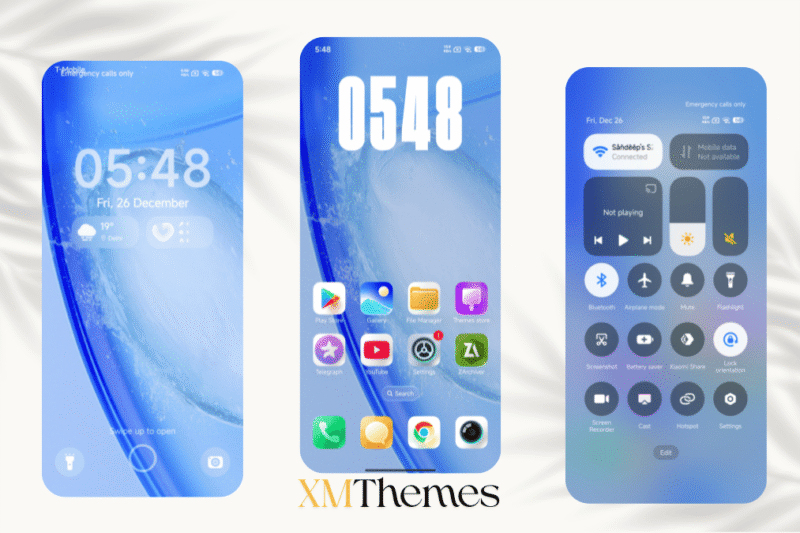 Elegant HyperOS Theme for Xiaomi Devices
