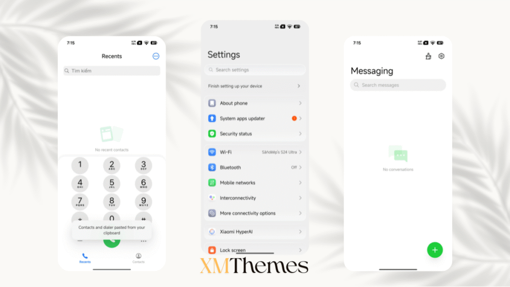 XMThemes 19 PC Power HyperOS Theme