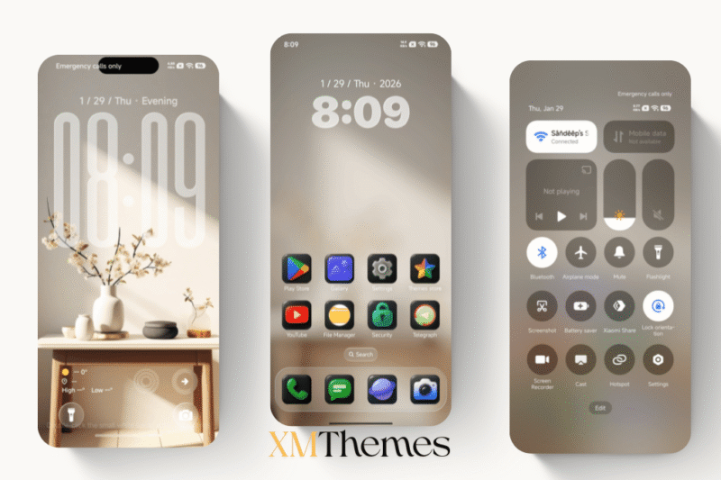 OX Mix HyperOS Theme for Xiaomi Devices