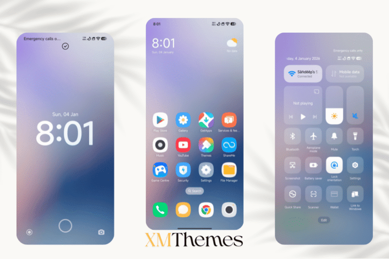 Minimal Glow HyperOS Theme for Xiaomi Devices
