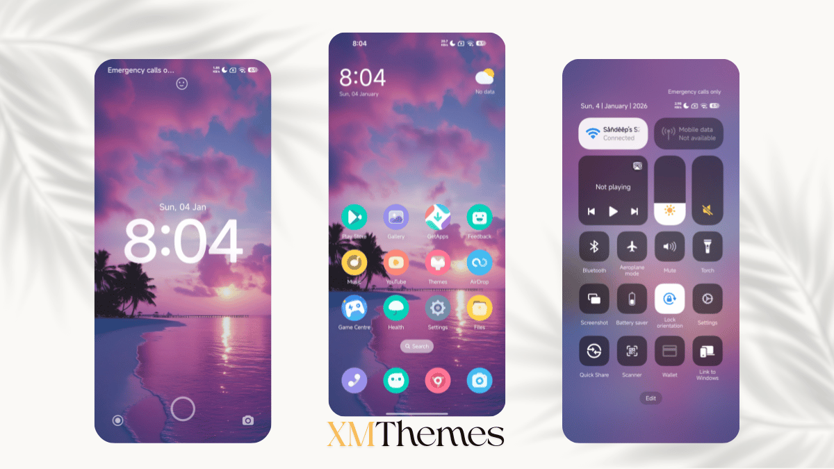 Oceans Apart HyperOS Theme