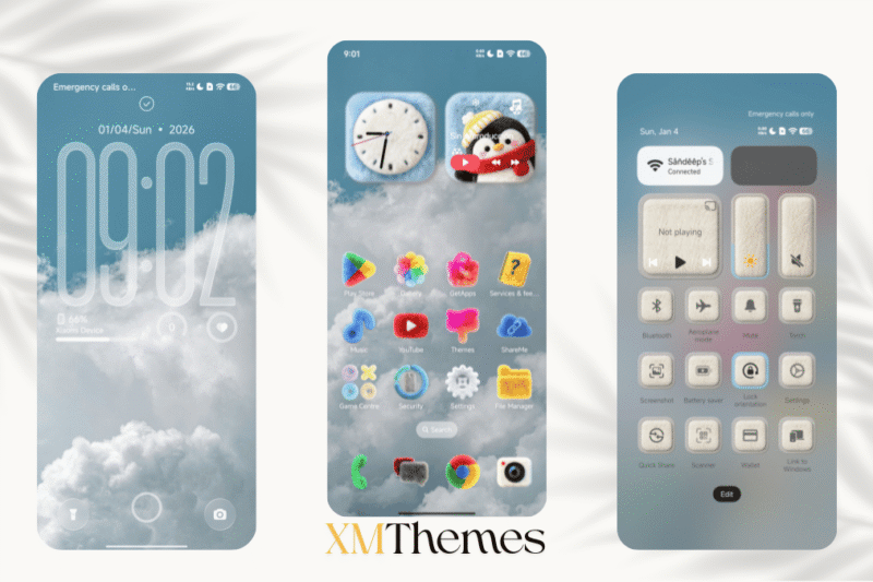 OX F2 HyperOS Theme for Xiaomi Devices