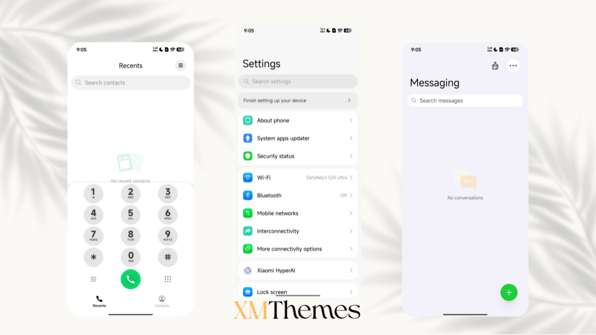 OX 3D1 HyperOS Theme For Xiaomi And REDMI Phones - XMThemes
