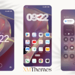 White Flowing V2 HyperOS Theme