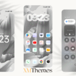 White Flowing V1 HyperOS Theme