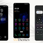 Line Amoled NeonX2 HyperOS Theme
