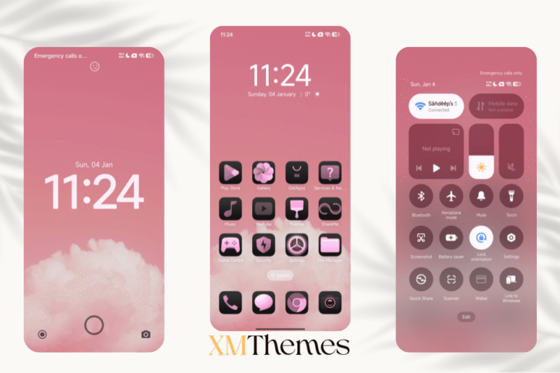 Super Pink R2 HyperOS Theme for Xiaomi Devices