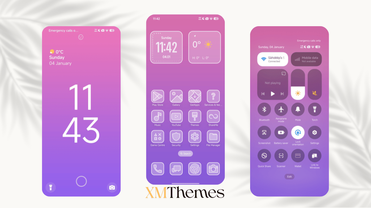 Whiteblur HyperOS Theme