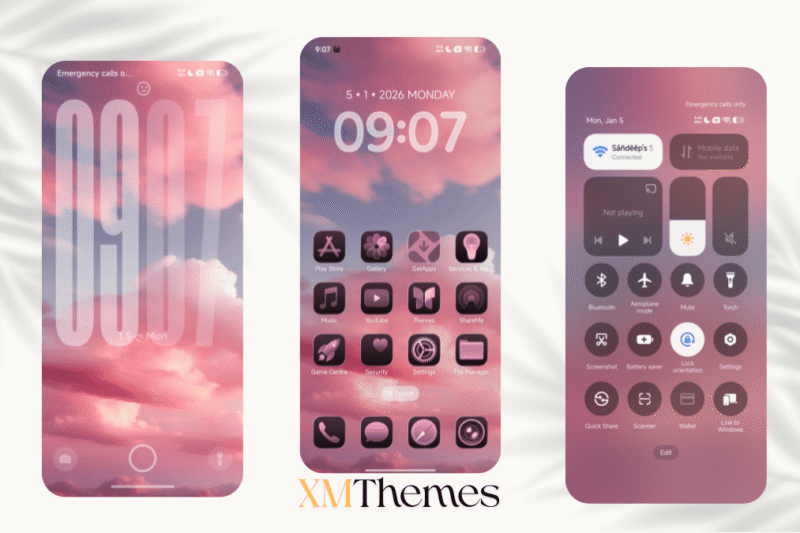 Sakurafall HyperOS Theme for Xiaomi Devices