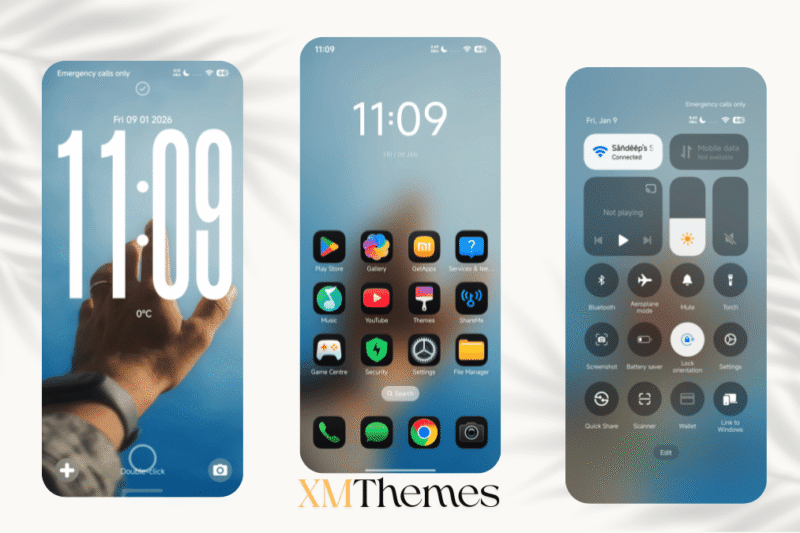 SuperDarkV HyperOS Theme for Xiaomi Devices