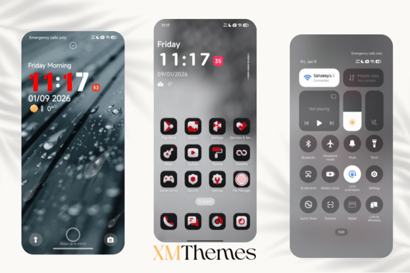 OX GR2 HyperOS Theme for Xiaomi Devices
