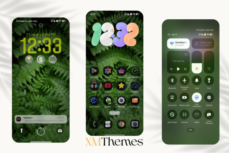 OX FB1 HyperOS Theme for Xiaomi Devices