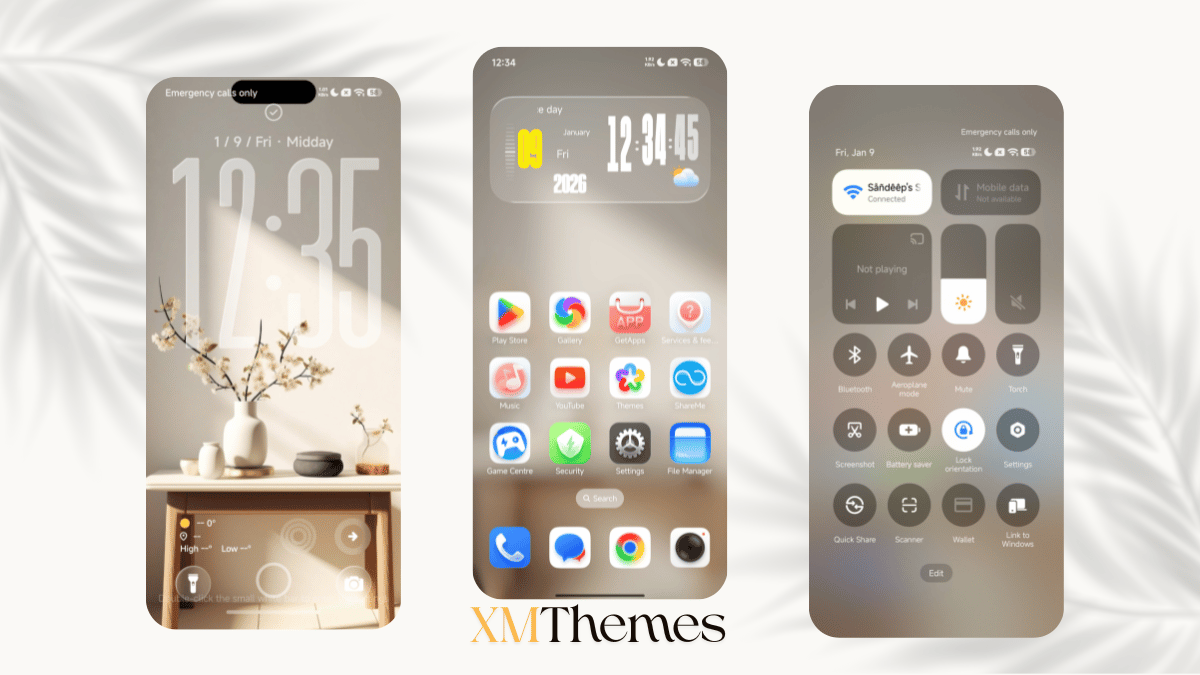 OX MU1 HyperOS Theme