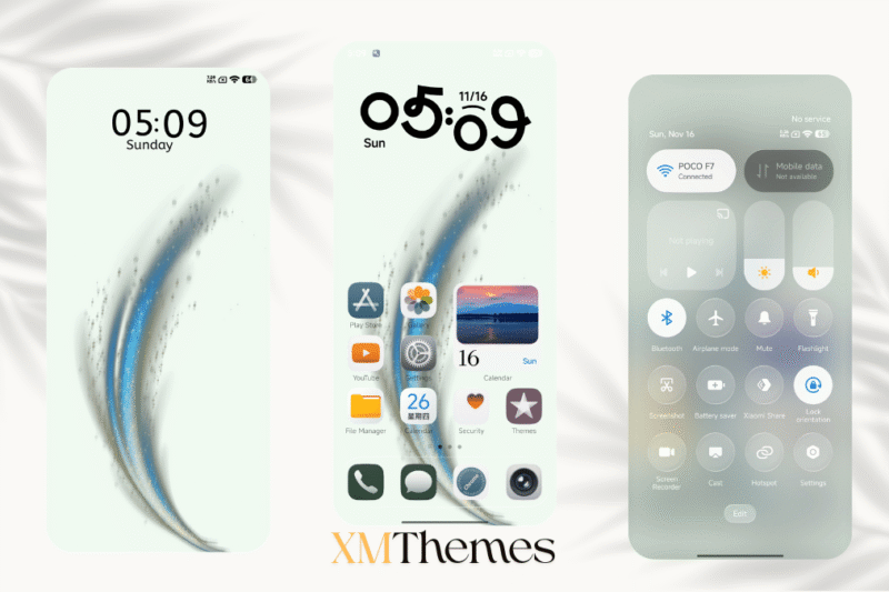Rhodiumm HyperOS Theme for Xiaomi Devices