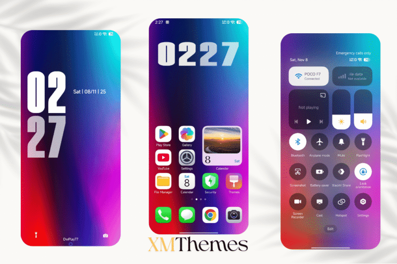 DwBlinOS3 HyperOS Theme for Xiaomi Devices