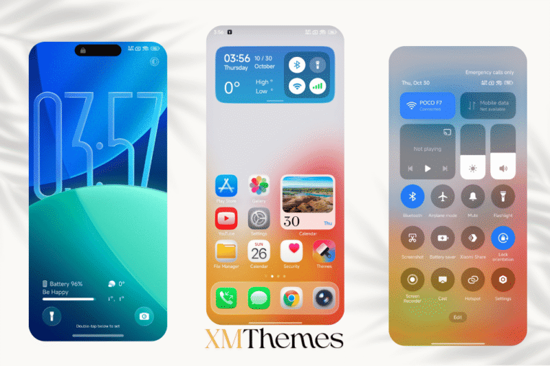 Black HyperOS Theme for Xiaomi Devices