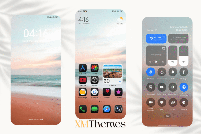 Homologous HyperOS Theme for Xiaomi Devices