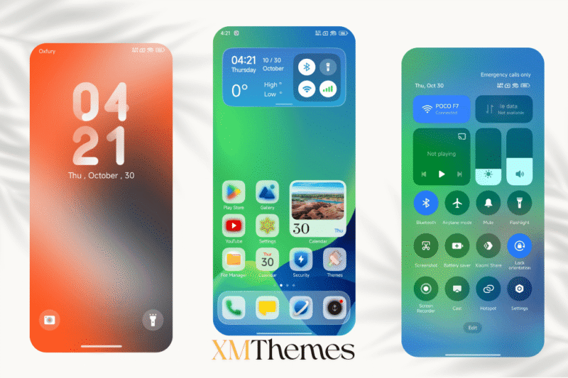 Beautiful HyperOS Theme for Xiaomi Devices
