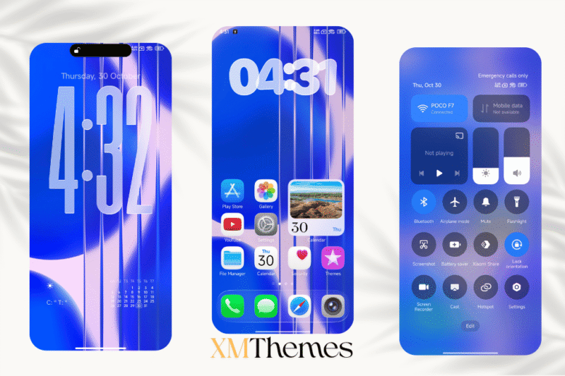 Lemon Bluery HyperOS Theme for Xiaomi Devices