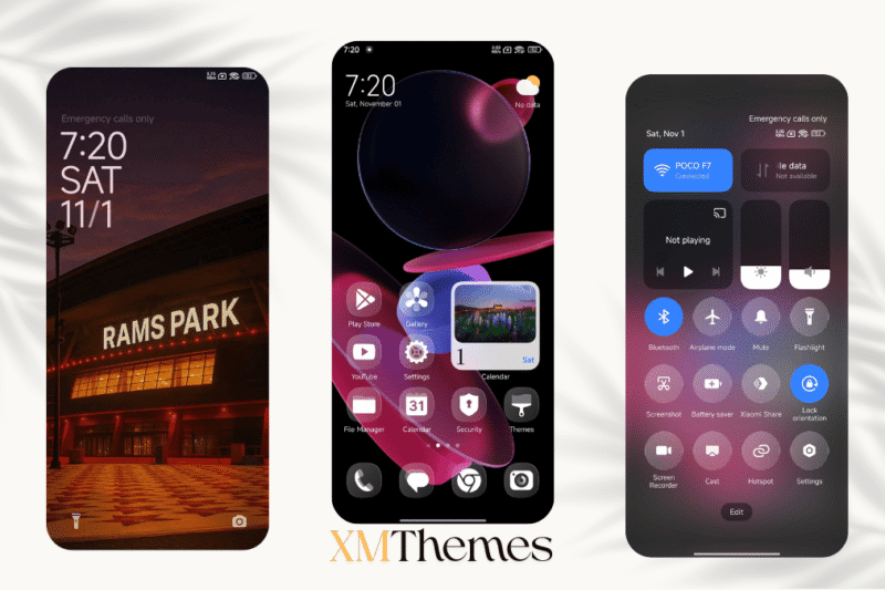 RunOS Liquid Glass HyperOS Theme for Xiaomi Devices