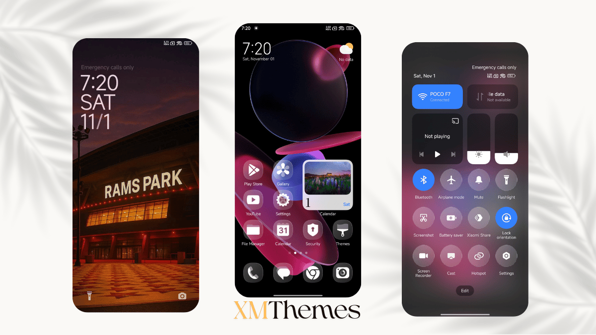 RunOS Liquid Glass HyperOS Theme