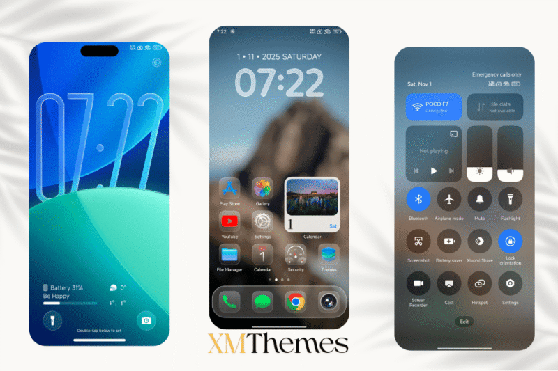 vibgyor HyperOS Theme for Xiaomi Devices