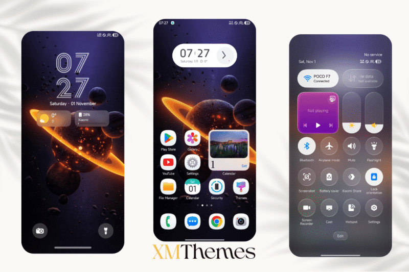 Galaxy 7 HyperOS Theme for Xiaomi Devices