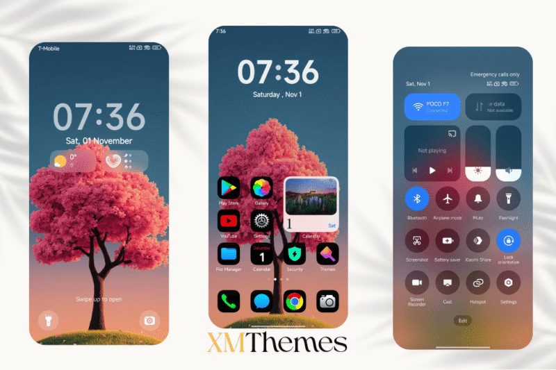 Raindark HyperOS Theme for Xiaomi Devices