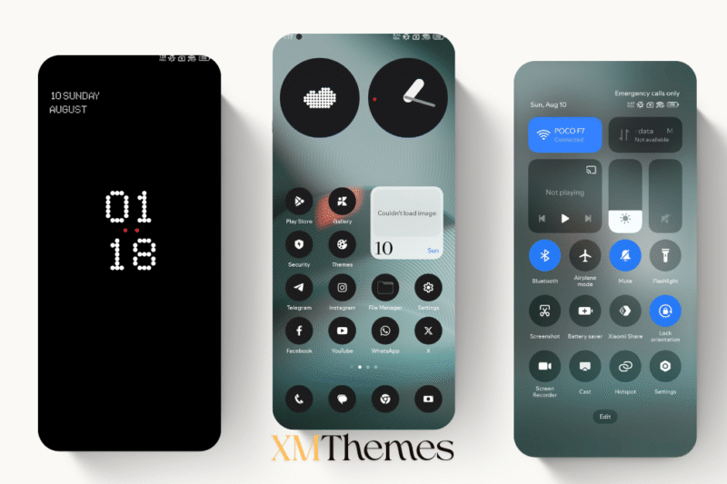 AchromaticUI HyperOS Theme for Xiaomi Devices