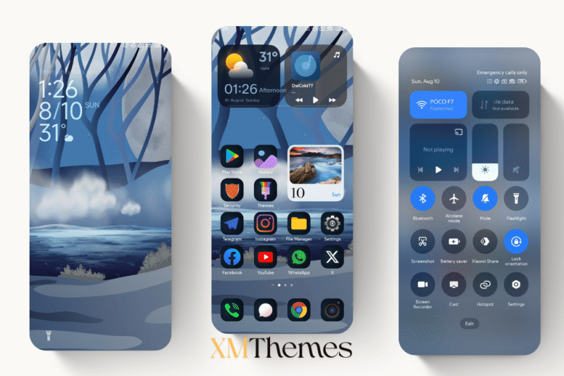 DarkHyper2V15 HyperOS Theme for Xiaomi Devices
