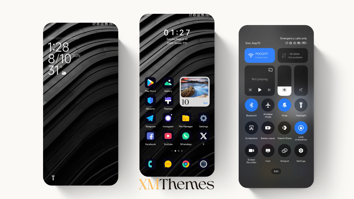 Dark Duo HyperOS Theme