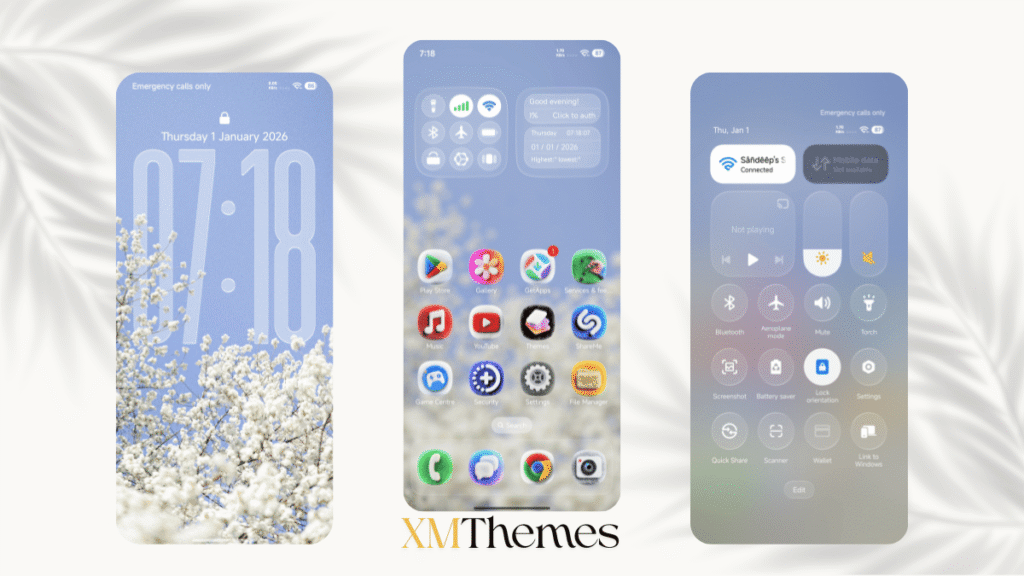 XMThemes 22 OX F3 HyperOS Theme