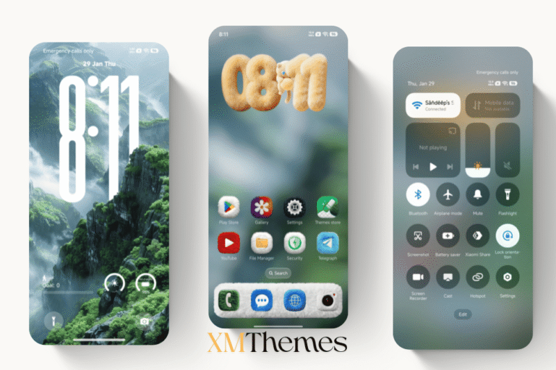 OX F4 HyperOS Theme for Xiaomi Devices