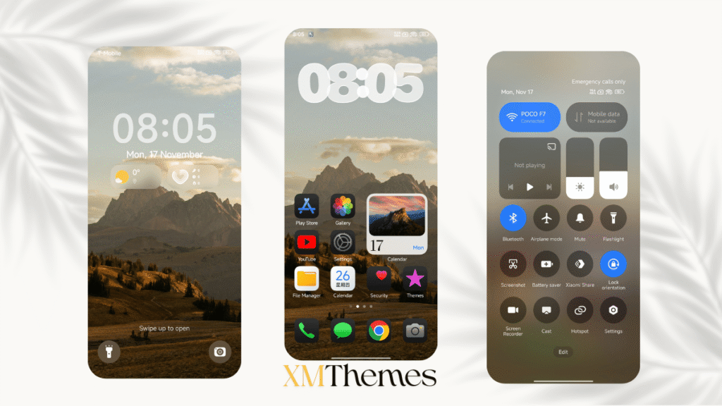 XMThemes 23 2 Equinox HyperOS Theme
