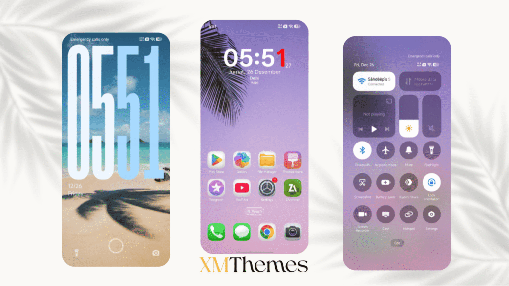 XMThemes 24 1 Akatsukii HyperOS Theme