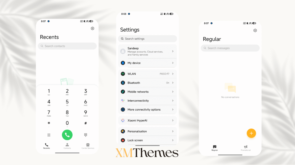 XMThemes 27 3 Dandelions HOSV2 HyperOS Theme
