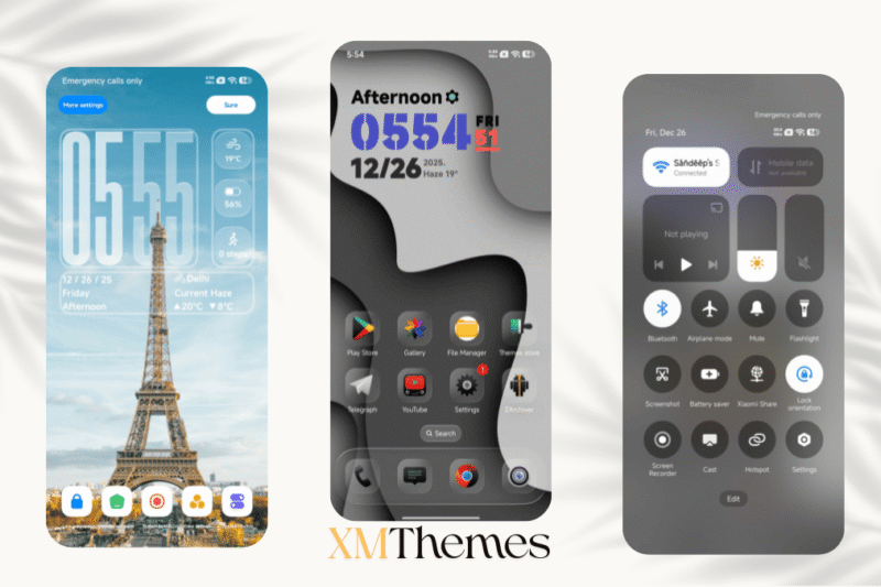 OX BM HyperOS Theme for Xiaomi Devices