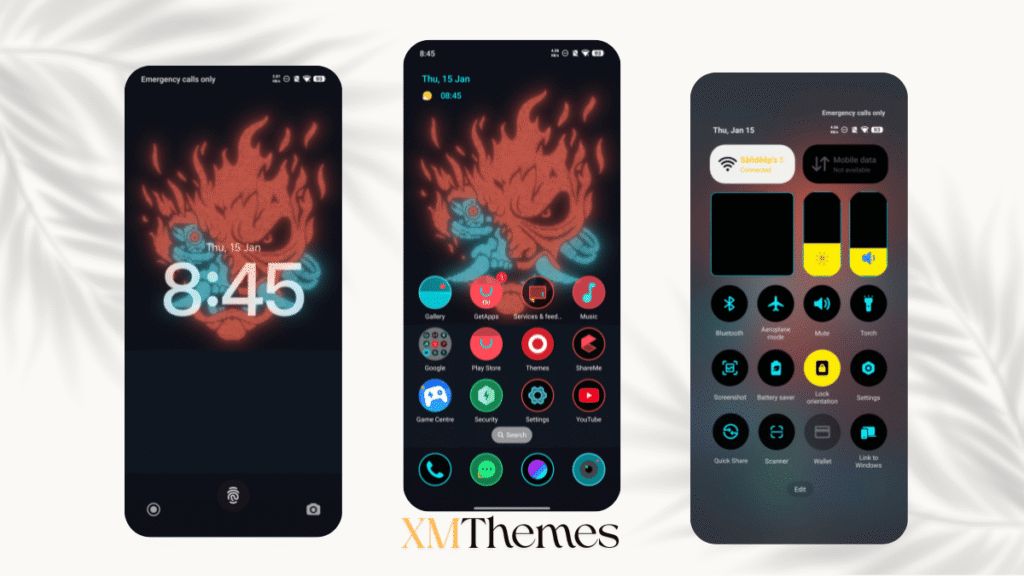 XMThemes 30 3 tempike ireng HyperOS Theme