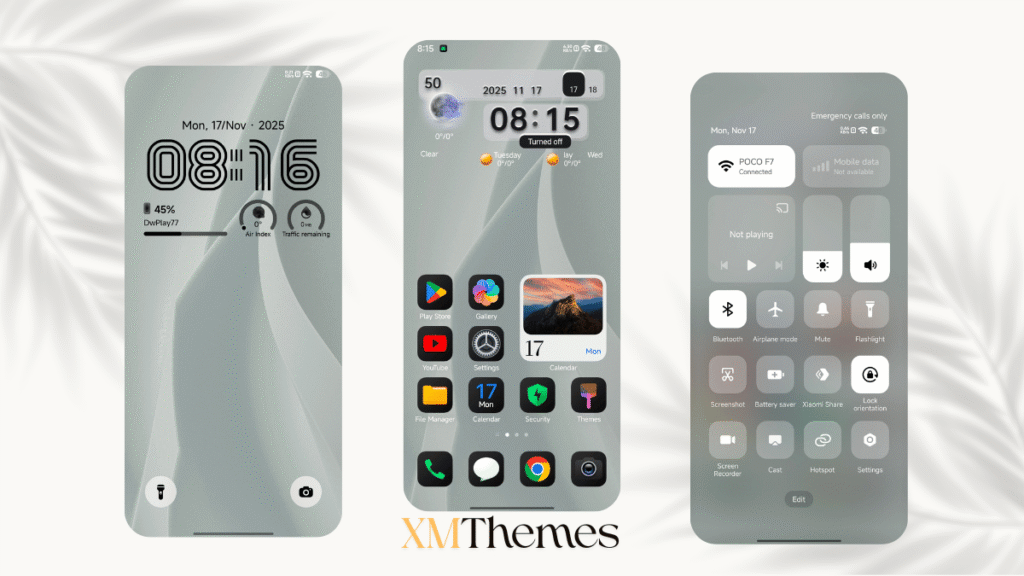 XMThemes 36 2 PlayHyper77 HyperOS Theme