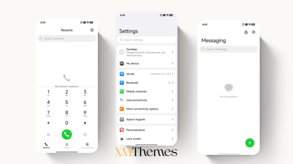 Small Glass HyperOS Theme for Xiaomi Devices 3 XMThemes 39 4 Small Glass HyperOS Theme