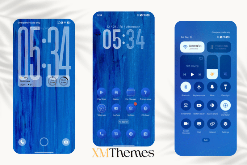 Blue Note HyperOS Theme for Xiaomi Devices