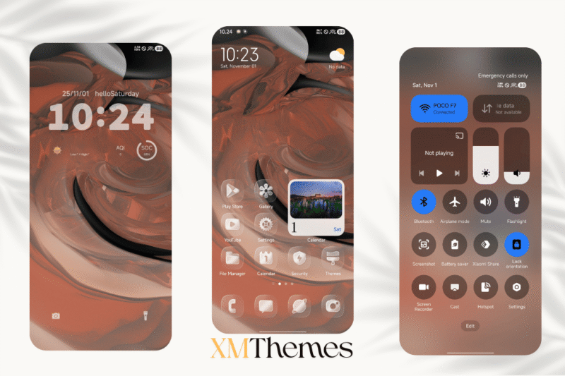 Nessglas HyperOS Theme for Xiaomi Devices