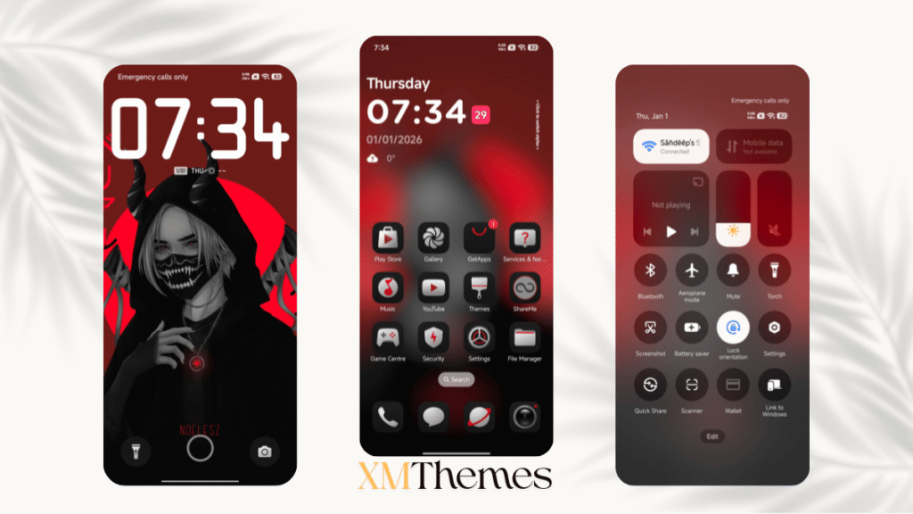 XMThemes 40 OX GR1 HyperOS Theme